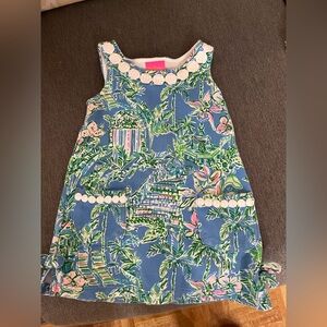 Lilly Pulitzer Toddler size 2t-3t, blue patterned sun dress